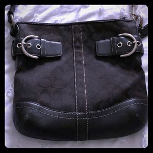 Coach cross body purse